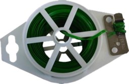 Binddraad groen geplastificeerd (50mtr) dik 0.6/1.1mm