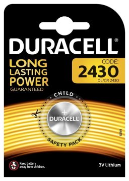 Duracell Lithium batterij knoopcel CR2430 3V