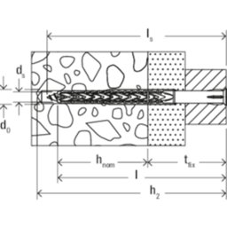 Fischer kozijn/constructieplug SXRL 10x290 T