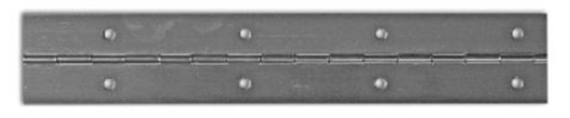 Pianoscharnier rvs mat 25x0.7mm (3.50mtr)